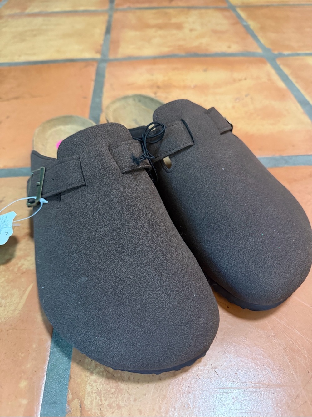 Nautica Brown Slip-On Clog Loafers